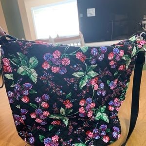 NWOT Vera Bradley Carson Hobo Winter Berry